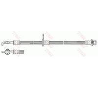 Tubo flessibile freno Filettatura interna PHD533 TRW per TOYOTA COROLLA AVENSIS