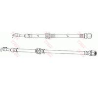 Tubo flessibile freno Filettatura interna PHD948 TRW per CHEVROLET DAEWOO