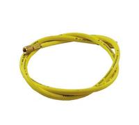 TUBO FLESSIBILE FRUSTA VUOTO CARICA BASIC LINE GIALLO 1/4"x1/4" diritto