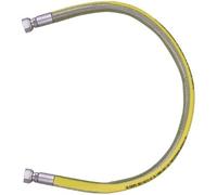 TUBO FLESSIBILE IN ACCIAIO FF PER GAS PARIGI cm 100