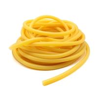 Tubo flessibile in gomma 1~10M Tubi In Lattice Di Gomma Naturale ID Tubo 1.6~18mm OD 3.2~22mm A Fascia Cintura Tensione Del In(2 meters,ID 10mm x OD 14mm)