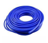 Tubo flessibile in gomma siliconica blu da 1 m, diametro interno 2 mm/3/4/5/6/7/8/10/12/14/19/25 mm, tubo for vuoto, for auto corsa(2x4mm 2m)