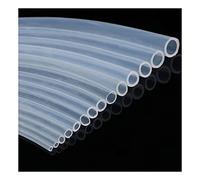 Tubo flessibile in gomma siliconica trasparente da 1 pezzo, diametro esterno 4, 5, 6, 7, 8, 9, 10, 11, 12, 14, 16 mm, for la consegna di alimenti e bevande(8x12 mm)