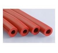 Tubo flessibile in gomma, tubo flessibile in plastica, 1 tubo in silicone rosso, tubo in silicone alimentare da 4/5/6/8/10/12/14 mm, tubo flessibile resistente alle alte temperature(2mm*4mm(10m))