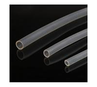 Tubo flessibile in gomma, tubo in plastica, 1 pezzo da 1/2/3/4 metri di tubo in silicone trasparente, 10 12 16 18 20 25 31 mm di tubo flessibile in gomma for birra e latte(12 X 16mm,3 Meters)