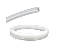 Tubo flessibile in nylon da 4 mm, 6 mm, 8 mm, 10 mm, 12 mm, 14 mm, 16 mm, resistente ad alta pressione, per compressore d'aria, liscio e rigido (trasparente, 5 metri, diametro esterno 12 mm x diametro