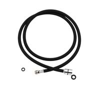 Tubo flessibile in nylon estraibile per rubinetto della cucina 180 cm F1/2 M15* 1 Tubo di ricambio nero e grigio durevole Pull Out Rubinetto Tubo compatibile con vari rubinetti