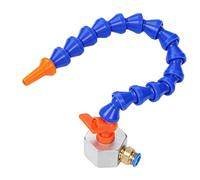 Tubo flessibile in plastica per refrigerante acqua olio con ugello piatto, regolabile con interruttore, per sistema di raffreddamento del tornio di fresatura Single tube 15.7 in Round Nozzle