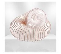 Tubo flessibile in poliuretano PU, Tubo flessibile for l'estrazione della polvere resistente alle forature, 1,3,7,9,11 pollici di diametro x,3/6,5 piedi lunghezza(L 3.3ft/1m,Dia 2"/50MM)