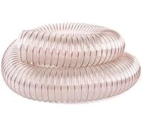 tubo flessibile in PU per condotti, PU Polyurethane Hose With Copper Wire 1 meter 20mm-600mm 0.63mm Wall(180mm)