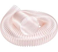 Tubo flessibile in PVC con filo di acciaio, Tubo flessibile in filo d'acciaio, tubo di ventilazione sottovuoto in poliuretano trasparente PU 0,63/0,93/1,2 mm, diverse misure(1.2mm Inner Diameter 50mm)
