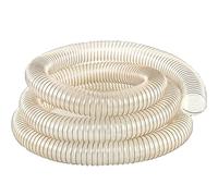 Tubo flessibile in PVC con filo di acciaio, Tubo flessibile in poliuretano PU, parete da 1,5 mm, filo di acciaio ramato trasparente, lunghezza 1 m, ID diverse misure(Inner diameter: 220mm)