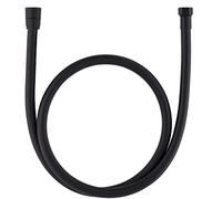 Tubo flessibile in PVC liscio nero femmina 3/8"- femmina 1/2 | Ideale per doccetta WC | Connessione resistente e durevole | Perfetto per impianti sanitari | Facile installazione | QUICK PLOMBERIE