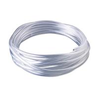 Tubo flessibile in PVC trasparente da 1 metro, diametro esterno 20 mm / 22 mm / 24 mm, tubo flessibile in vinile trasparente for acquario, pompa, laboratorio, progetti fai da te(22mm*18mm)