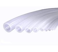 Tubo flessibile in silicone 12 mm diametro interno, 16 mm diametro esterno, spessore parete 2 mm, lunghezza 20 m, tubo per acqua o per aria