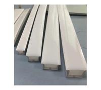 Tubo Flessibile In Silicone Al Neon Bianco For Luci A Corda A LED - Canale Diffusore Impermeabile, Design Incorporato, Lunghezza Da 1 A 10m (solo Tubo In Silicone) | Antiriflesso(B-2020,2meters)