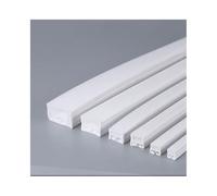 Tubo Flessibile In Silicone Al Neon Bianco For Luci A Corda A LED - Canale Diffusore Impermeabile, Design Incorporato, Lunghezza Da 1 A 10m (solo Tubo In Silicone) | Antiriflesso(A-3020,10meters)