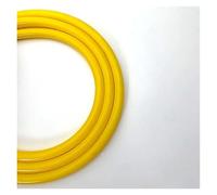 Tubo flessibile in silicone colorato da 1/3/5 m ID5/6/8/10 mm, sicuro, flessibile e facile da pulire for progetti di bevande/cibo/laboratori/birra artigianale giardino(Yellow,3 METER_OD 12XID 8MM)