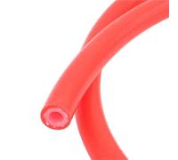 Tubo flessibile in silicone da 1 metro, diametro interno 6~25 mm, doppio strato, resistente alla pressione e alle alte temperature, tubo flessibile in gomma for vapore(Red,ID 25 x OD 34mm)