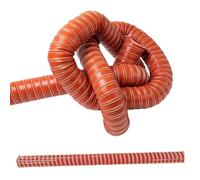 Tubo flessibile in silicone di alta qualità, diametro interno 2,5 cm, diametro interno 30,5 cm, per raffreddamento freno, asciugatrice, ventilatore, scarico e estrazione fumi, resistenza alle alte