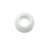 Tubo flessibile in silicone for uso alimentare da 1 m - Tubo flessibile in gomma for il trasporto di acqua, gas e liquidi - Diametro interno 10-32 mm, Diametro esterno 12-38 mm(Transparent,10mmx14mm)