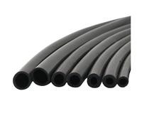 Tubo flessibile in silicone nero - Tubo in gomma da 1 m/5 m/10 m (da 1 mm a 16 mm)(1 Meter,ID 14mm x OD 18mm)