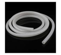 Tubo Flessibile In Silicone Reticolato Da 4 Mm, 5 6 8 9 10 12 13 16 19 Mm, Tubo Flessibile In Fibra Intrecciata Resistente Alla Pressione E Alle Alte Temperature For Uso Alimentare, 1 M(5x11mm)