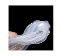 Tubo flessibile in silicone, tubo flessibile in silicone trasparente, per tubo da giardino, per acquario, parti morbide del tubo (ID 6 mm x OD 9 mm)