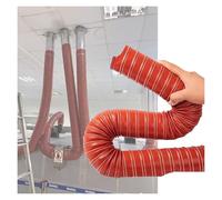 Tubo flessibile industriale del condotto del PVC per la ventilazione efficiente dello scarico nelle fabbriche, nelle costruzioni residenziali e negli spazi sottotetti