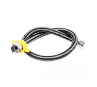 Tubo flessibile Ingresso Del Rubinetto Dell'acqua Calda E Fredda In Acciaio Inossidabile 304, Collegamento Tubo flessibile da giardino(B,80cm)