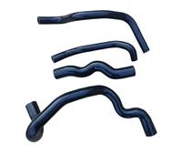 Tubo flessibile intercooler Turbo Tubo Flessibile Dell'acqua Di Raffreddamento Del Radiatore Per CITROEN Per C3 Per PICASSO Per C4 Per GRAND Per PICASSO Per Mk1 1.6 BENZINA A2C53279370(Black)