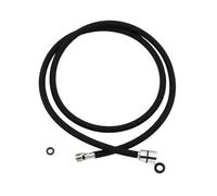 Tubo flessibile intrecciato, tubo flessibile in acciaio inossidabile, rubinetto da cucina, tubo flessibile estraibile(Nylon Black)