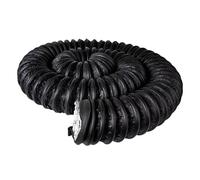 Tubo flessibile isolante in gomma e plastica con foglio di alluminio, tubo flessibile isolato for condotti, for aria condizionata portatile/ventilatore di scarico for bagno (19,7 piedi)(50cm)