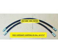 Tubo flessibile Jcb - tubo flessibile 3/8" Bsp 875 mm, set di 2 pezzi. (N. pa...