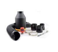 Tubo Flessibile Kit Induzione Filtro Dell'aria Fredda Accessori Universali Auto Per Canali Ammissione Dell'aria Pulita Motore Filtri Aspirazione Ad Alto Flusso Tubo Aspirazione Aria(Arancia)