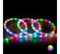 Tubo Flessibile LED Circolare 220V AC 36 LED/m RGB IP65 Taglio 100cm