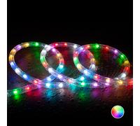 Tubo Flessibile LED Circolare 220V AC 36 LED/m RGB IP65 Taglio 100cm