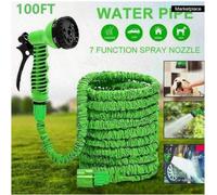 Tubo flessibile magico espandibile con 7 modalità di spruzzo, pistola ad acqua e lavaggio auto ad alta pressione - perfetto per l' uso nel giardino, prato e pulizia all' aperto, design minimale modern