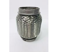 TUBO FLESSIBILE MARMITTA PER AUTO SCARICO ACCIAIO INOX GIUNTO UNIVERSALE 54 55mm