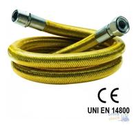 TUBO FLESSIBILE MF PER GAS GPL E METANO UNI EN 14800 cm 200
