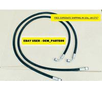 Tubo flessibile originale Jcb 1/4Bsp 2030 mm, set di 2 pezzi. (N. parte 611/2...