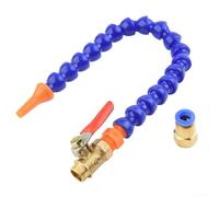 Tubo flessibile per acqua e olio da 300 mm, per fresatura a tornio, fresatura CNC, sistema di raffreddamento a lunghezza regolabile con ugello rotondo per macchine idrauliche strumenti da officina