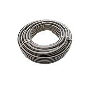 Tubo flessibile per acqua rotolo da 10 mt. 1/2" inox uniroll, solo tubo.
