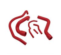 Tubo Flessibile Per Alfa Per Romeo Per MiTo Radiatore Tubo In Silicone Raffreddamento Ad Acqua Tubo Liquido Refrigerante Parti Ricambio Per Prestazioni(Nero)