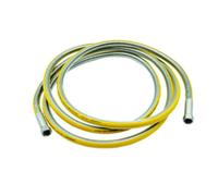 TUBO FLESSIBILE GAS GPL METANO 1/2" FF 1-1,5-2-3-4 MT IN ACCIAIO A NORMA CUCINA