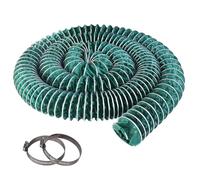 Tubo Flessibile per asciugatrice da 800, 600, 200, 160, 150 mm, 125 mm, 100 mm, 80 mm, 2 m, 3 m, 5 m, Condotto per condizionatore d'Aria Portatile da Interno ed Esterno, Tubo fless