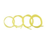 Tubo flessibile per benzina, 1 m, compatibile con la maggior parte dei piccoli utensili per motori, tra cui motoseghe e soffianti (3 x 6 mm)