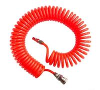 Tubo flessibile per compressore d'aria in PU, 8 x 5 mm, telescopico, con connettori rapidi SP20 e PP20, resistente ad alta pressione, antiruggine, flessibile