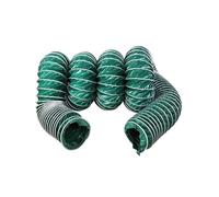 Tubo flessibile per condotto dell'aria resistente, tessuto resistente al calore e alla fiamma, per cappa da cucina/sfiato asciugatrice, diametro 25,5 cm x lunghezza 500 cm