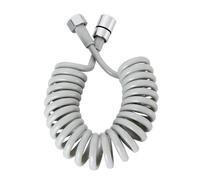 Tubo flessibile per doccia Spring, Bidet for WC e tubo flessibile for doccia grigio, diverse misure(1.5m)
